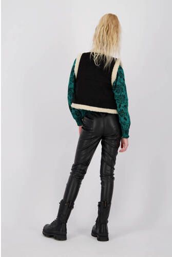 VINGINO gebloemde top Jane groen zwart Meisjes Viscose Ronde hals Bloemen 152 - Foto 2