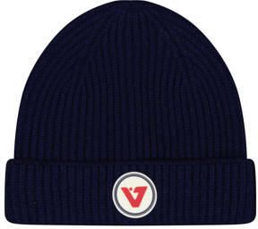 Vingino gebreide muts blauw Acryl Printopdruk