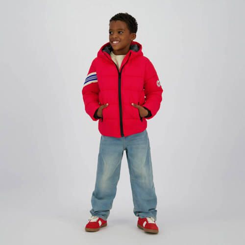 Vingino gewatteerde jas rood Jongens Polyester Capuchon Printopdruk - Foto 4