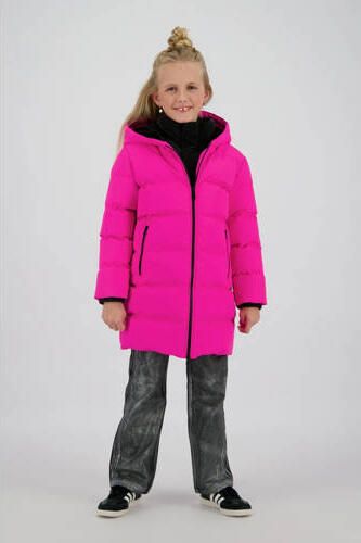 Vingino gewatteerde jas roze Meisjes Polyester Capuchon Effen