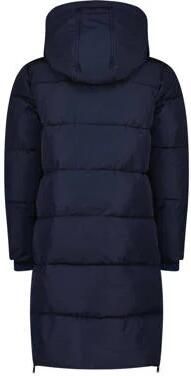 VINGINO gewatteerde winterjas Taire donkerblauw Meisjes Polyester Capuchon 104