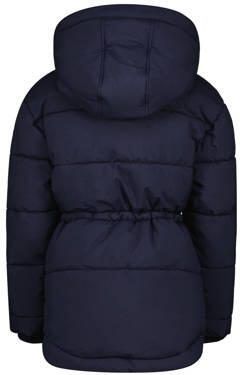 VINGINO gewatteerde winterjas Talima donkerblauw Meisjes Polyester Capuchon 152 - Foto 2