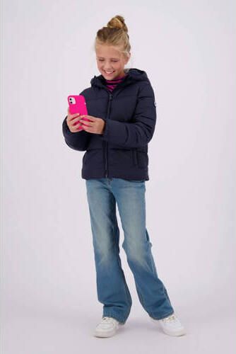 VINGINO gewatteerde winterjas Tanna diep donkerblauw Meisjes Nylon Capuchon 128 - Foto 5