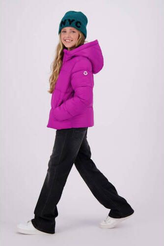 VINGINO gewatteerde winterjas Tanna fel fuchsia Roze Meisjes Nylon Capuchon 152 - Foto 3
