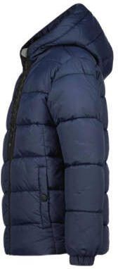 VINGINO gewatteerde winterjas Tarsol met logo donkerblauw Jongens Nylon Capuchon 104 - Foto 2