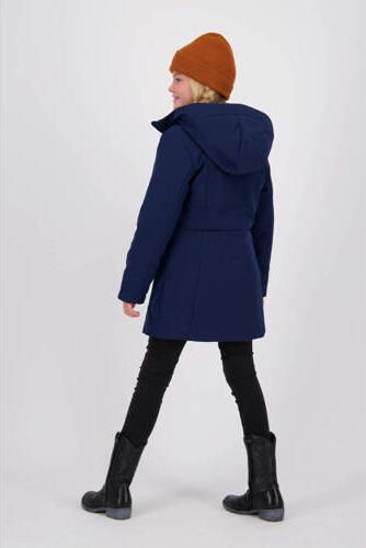 VINGINO gewatteerde winterjas Tavina donkerblauw Meisjes Polyester Capuchon 104 - Foto 3