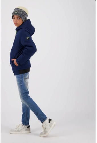 VINGINO gewatteerde winterjas Tefers blauw Jongens Polyester Capuchon Effen 176 - Foto 2