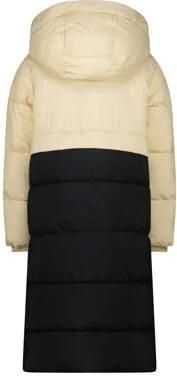 VINGINO gewatteerde winterjas Tessie zwart beige Meisjes Polyester Capuchon 110 - Foto 2