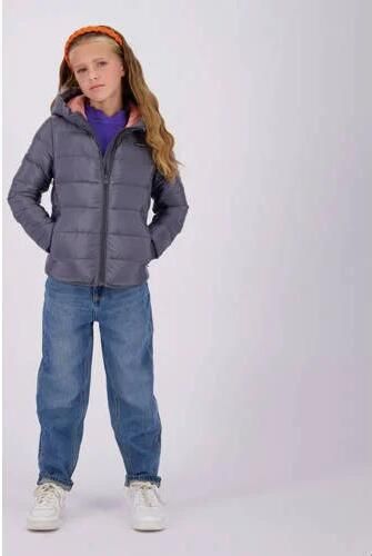 VINGINO gewatteerde winterjas Tianne donkergrijsblauw Meisjes Nylon Capuchon 104 - Foto 2