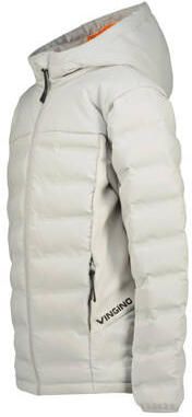 VINGINO gewatteerde zomerjas Texto grijs Jongens Polyester Capuchon Effen 10 - Foto 2