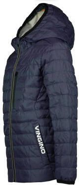 VINGINO gewatteerde zomerjas Tyriq donkerblauw Jongens Nylon Capuchon Effen 10