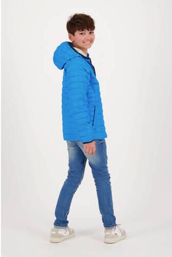 VINGINO gewatteerde zomerjas Tyriq felblauw Jongens Nylon Capuchon Effen 10