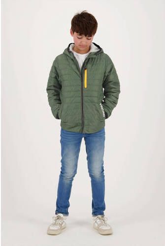 VINGINO gewatteerde zomerjas Tyriq groen Jongens Nylon Capuchon Effen 10 - Foto 2