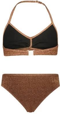 VINGINO halter bikini Zoya goud Meisjes Polyester Effen 104