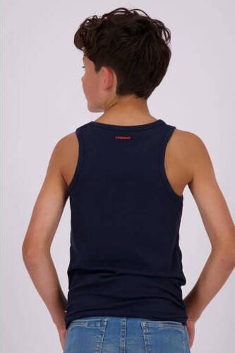 VINGINO hemd set van 2 donkerblauw Jongens Stretchkatoen (duurzaam) Ronde hals 170 176 - Foto 2