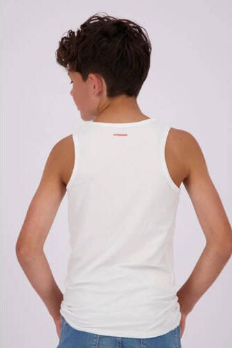 VINGINO hemd set van 2 wit Jongens Stretchkatoen Ronde hals Effen 134 140 - Foto 3