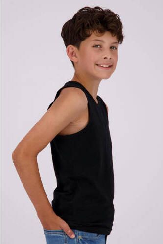 VINGINO hemd set van 2 zwart Jongens Stretchkatoen (duurzaam) Ronde hals 158 164 - Foto 2