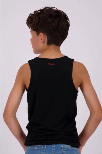 VINGINO hemd set van 2 zwart Jongens Stretchkatoen (duurzaam) Ronde hals 158 164 - Foto 3