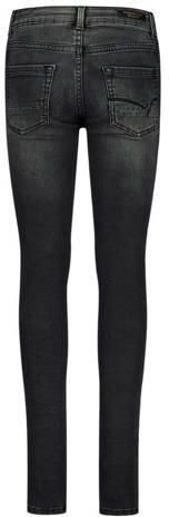 VINGINO high waist super skinny jeans Bianca black vintage Zwart Meisjes Stretchdenim 140 - Foto 2