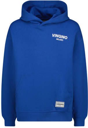 Vingino hoodie blauw Sweater Logo | Sweater van