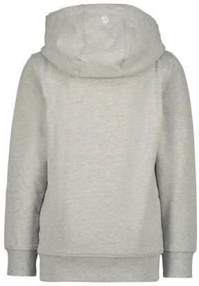 VINGINO hoodie met logo grijs melange Sweater Logo 116 - Foto 4