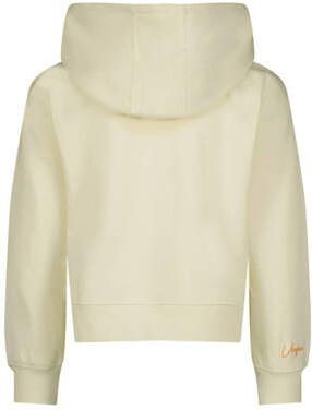 VINGINO hoodie Nadien met tekst offwhite rood Sweater Ecru Tekst 164 - Foto 1