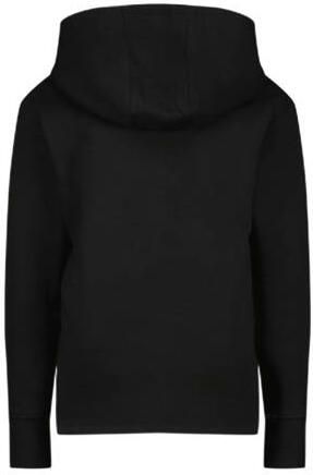 VINGINO hoodie Nanjara met tekst zwart Sweater Tekst 104