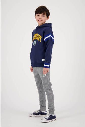 VINGINO hoodie Niyos donkerblauw geel Sweater Meerkleurig 116 - Foto 2