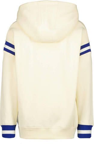 VINGINO hoodie Niyos wit blauw Sweater Meerkleurig 152