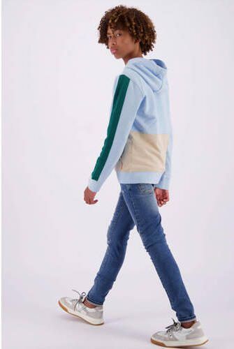 VINGINO hoodie Nuno lichtblauw zand Sweater Jongens Katoen Capuchon Meerkleurig 164 - Foto 2