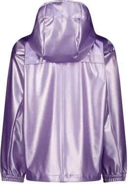 VINGINO kids regenjas Lightning lila metallic Paars Polypropyleen Capuchon 134 140 - Foto 2