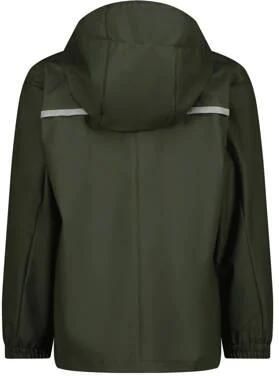 VINGINO kids regenjas Thyfoon armygroen Polypropyleen Capuchon 110 116