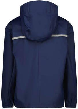 VINGINO kids regenjas Thyfoon donkerblauw Polypropyleen Capuchon 110 116