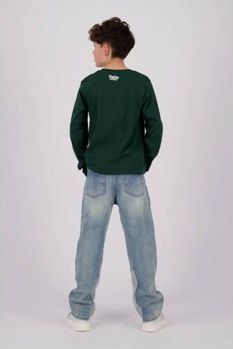 VINGINO longsleeve Groen Jongens Katoen Ronde hals Printopdruk 104 - Foto 2