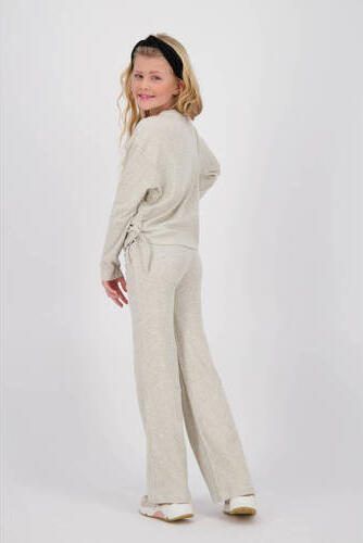 VINGINO longsleeve Harly beige Meisjes Katoen Ronde hals Effen 104 - Foto 4