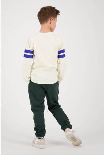 VINGINO longsleeve Hessel wit blauw Jongens Katoen Ronde hals Meerkleurig 104 - Foto 2