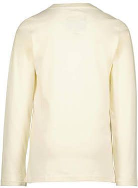 VINGINO longsleeve Jarrod met logo wit Jongens Katoen Ronde hals Logo 104 - Foto 2