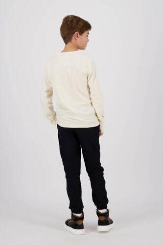 VINGINO longsleeve Jarrod met logo wit Jongens Katoen Ronde hals Logo 104 - Foto 4