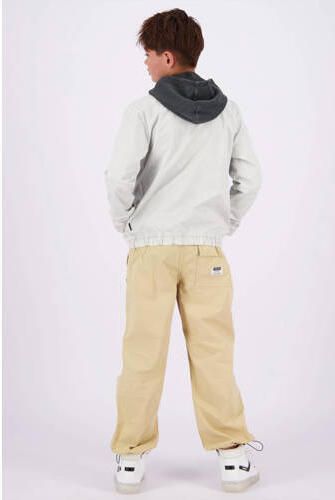 VINGINO loose fit broek zand Beige Jongens Katoen Effen 140 - Foto 4