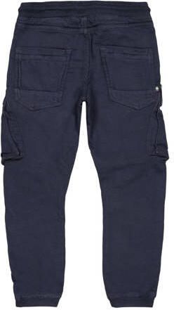 VINGINO loose fit cargobroek Carlos blauw Jongens Katoen Effen 116 - Foto 2