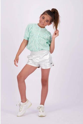 VINGINO metallic casual short Rinny zilver metallic Korte broek Meisjes Katoen 128