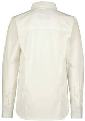 VINGINO overhemd Lasic wit T-shirt Jongens Katoen Klassieke kraag Effen 128