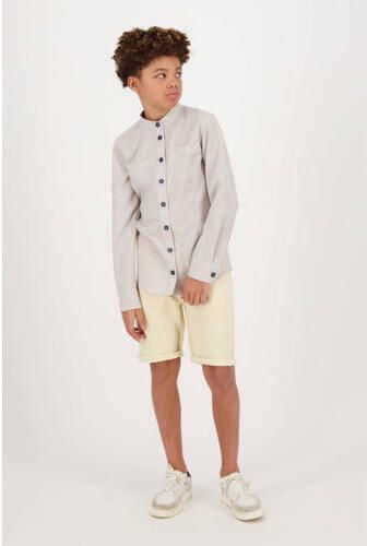 VINGINO overhemd LAURENT beige Jongens Polyester Klassieke kraag Effen 176 - Foto 2
