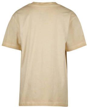 VINGINO oversized T-shirt JOEY met printopdruk zand Beige Jongens Katoen Ronde hals 104 - Foto 2