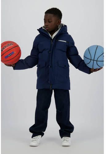 Vingino parka donkerblauw Jas Jongens Polyester Capuchon Effen - Foto 2