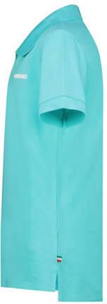 VINGINO polo Kasic aquablauw T-shirt Jongens Katoen Polokraag Effen 128