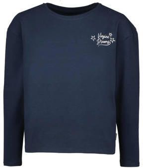 VINGINO pyjama WANNAH donkerblauw Meisjes Stretchkatoen Ronde hals Printopdruk 110 116 - Foto 3