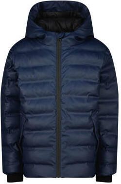 Vingino regenjas Eclipse donkerblauw Polypropyleen Capuchon