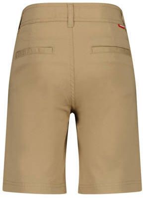 VINGINO regular fit bermuda Taormina bruin Korte broek Jongens Stretchkatoen 116 - Foto 4