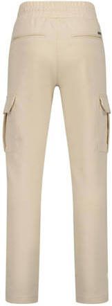 VINGINO regular fit broek SIMOR grijs Jongens Polyester Effen 104
